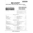 SHARP RG6800G Service Manual SHARP RG6800G Service Manual