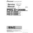 PIONEER PRS-D1200M/XS/ES Service Manual PIONEER PRS-D1200M/XS/ES Service Manual