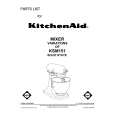 WHIRLPOOL KSM151 Parts Catalog WHIRLPOOL KSM151 Parts Catalog