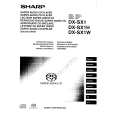 SHARP DXSX1 Owners Manual SHARP DXSX1 Owners Manual