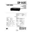 SONY CDPXA3ES Service Manual SONY CDPXA3ES Service Manual