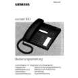 SIEMENS EUROSET 830 Owners Manual SIEMENS EUROSET 830 Owners Manual