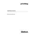 PRIVILEG 487.962 3/4837 Owners Manual PRIVILEG 487.962 3/4837 Owners Manual
