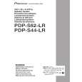 PIONEER PDP-S52-LR/XZC/WL5 Owners Manual PIONEER PDP-S52-LR/XZC/WL5 Owners Manual