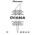 PIONEER DV-646A/WYXJ Owners Manual PIONEER DV-646A/WYXJ Owners Manual