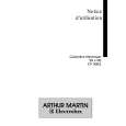 ARTHUR MARTIN ELECTROLUX CV5062 Owners Manual ARTHUR MARTIN ELECTROLUX CV5062 Owners Manual