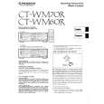 PIONEER CT-WM70R Owners Manual PIONEER CT-WM70R Owners Manual