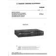 THOMSON TSR610V Service Manual THOMSON TSR610V Service Manual