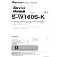 PIONEER S-W160S-K/MYSXCN5 Service Manual PIONEER S-W160S-K/MYSXCN5 Service Manual