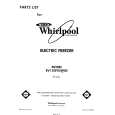 WHIRLPOOL EV150FXSW00 Parts Catalog WHIRLPOOL EV150FXSW00 Parts Catalog
