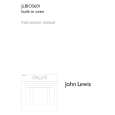 JOHN LEWIS JLBIOS601 Owners Manual JOHN LEWIS JLBIOS601 Owners Manual