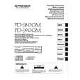 PIONEER PDJ800M Owners Manual PIONEER PDJ800M Owners Manual