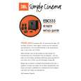 JBL ESC333 Owners Manual JBL ESC333 Owners Manual