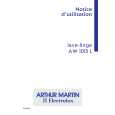ARTHUR MARTIN ELECTROLUX AW1015L Owners Manual ARTHUR MARTIN ELECTROLUX AW1015L Owners Manual