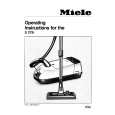 MIELE S278 Owners Manual MIELE S278 Owners Manual