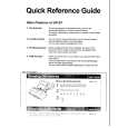 PANASONIC UF-E1 Quick Start PANASONIC UF-E1 Quick Start