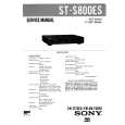 SONY STS800ES Service Manual SONY STS800ES Service Manual