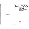 KENWOOD DPX-510 Owners Manual KENWOOD DPX-510 Owners Manual