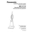PANASONIC MCV110 Owners Manual PANASONIC MCV110 Owners Manual