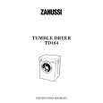 ZANUSSI TD164 Owners Manual ZANUSSI TD164 Owners Manual