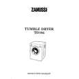 ZANUSSI TD164-260131215090 Owners Manual ZANUSSI TD164-260131215090 Owners Manual