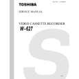TOSHIBA W627 Service Manual TOSHIBA W627 Service Manual