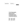 ZANUSSI ZF1252JET Owners Manual ZANUSSI ZF1252JET Owners Manual
