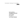 ZANUSSI TD504TC Owners Manual ZANUSSI TD504TC Owners Manual