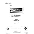 WHIRLPOOL EL6050VL0 Parts Catalog WHIRLPOOL EL6050VL0 Parts Catalog