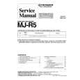PIONEER MJR5 Service Manual PIONEER MJR5 Service Manual