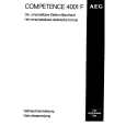 AEG 4001F-D Owners Manual AEG 4001F-D Owners Manual