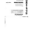 PIONEER DEHP713 Owners Manual PIONEER DEHP713 Owners Manual