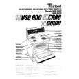 WHIRLPOOL RJE390PW Owners Manual WHIRLPOOL RJE390PW Owners Manual