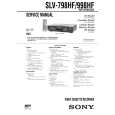 SONY SLV998HF Service Manual SONY SLV998HF Service Manual