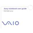 SONY PCG-FX601 VAIO Owners Manual SONY PCG-FX601 VAIO Owners Manual