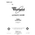 WHIRLPOOL LA6800XPW0 Parts Catalog WHIRLPOOL LA6800XPW0 Parts Catalog