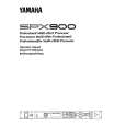 YAMAHA SPX900 Owners Manual YAMAHA SPX900 Owners Manual