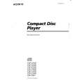 SONY CDP-CE305 Owners Manual SONY CDP-CE305 Owners Manual