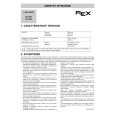 REX-ELECTROLUX RT500 Owners Manual REX-ELECTROLUX RT500 Owners Manual