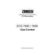 ZANUSSI ZCG7680BKN Owners Manual ZANUSSI ZCG7680BKN Owners Manual
