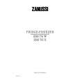 ZANUSSI ZSS7/5W Owners Manual ZANUSSI ZSS7/5W Owners Manual