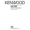 KENWOOD UD505 Owners Manual KENWOOD UD505 Owners Manual
