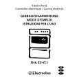 ELECTROLUX FHK55-T4.1 Owners Manual ELECTROLUX FHK55-T4.1 Owners Manual