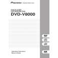 PIONEER DVD-V8000/KUCXJ Owners Manual PIONEER DVD-V8000/KUCXJ Owners Manual