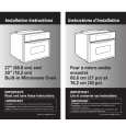 WHIRLPOOL YKBHC109JB0 Installation Manual WHIRLPOOL YKBHC109JB0 Installation Manual