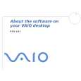 SONY PCV-LX1 VAIO Software Manual SONY PCV-LX1 VAIO Software Manual