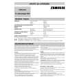 ZANUSSI TLADV500 Owners Manual ZANUSSI TLADV500 Owners Manual