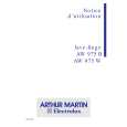 ARTHUR MARTIN ELECTROLUX AW975B Owners Manual ARTHUR MARTIN ELECTROLUX AW975B Owners Manual