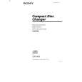 SONY CDX-605 Owners Manual SONY CDX-605 Owners Manual
