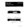 KENWOOD KT-76 Service Manual KENWOOD KT-76 Service Manual